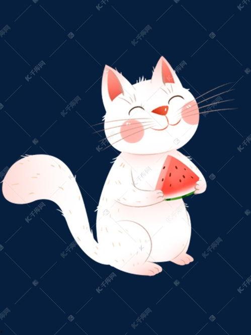 吃瓜猫咪素材视频下载,萌态十足，网友直呼“治愈系”